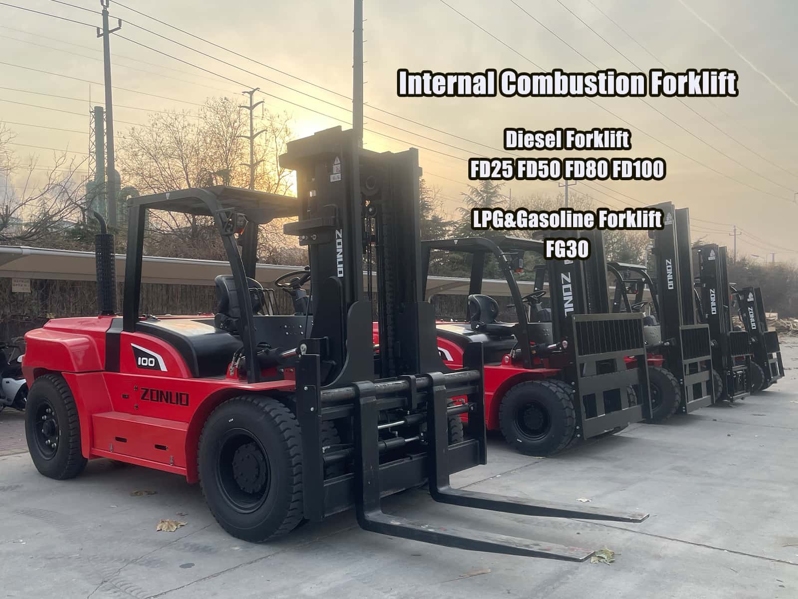 İçten Yanmalı Forklift Serisi