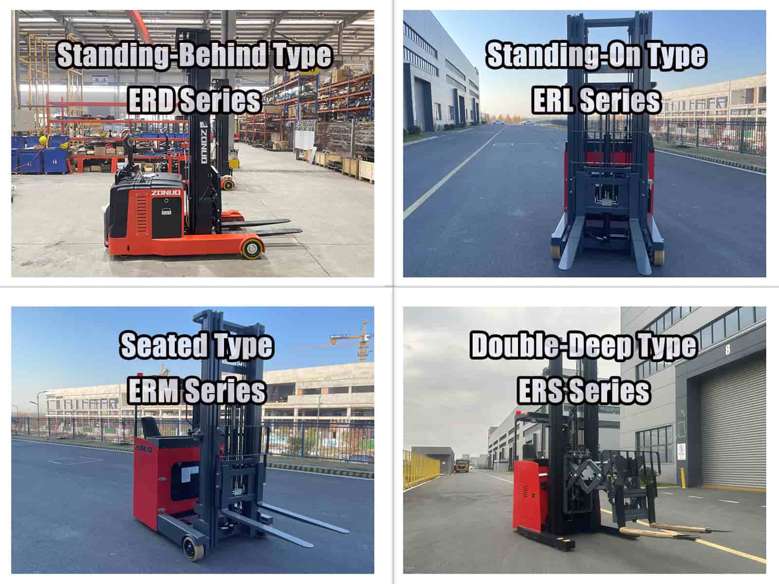 Elektrikli Reach Truck Serisi