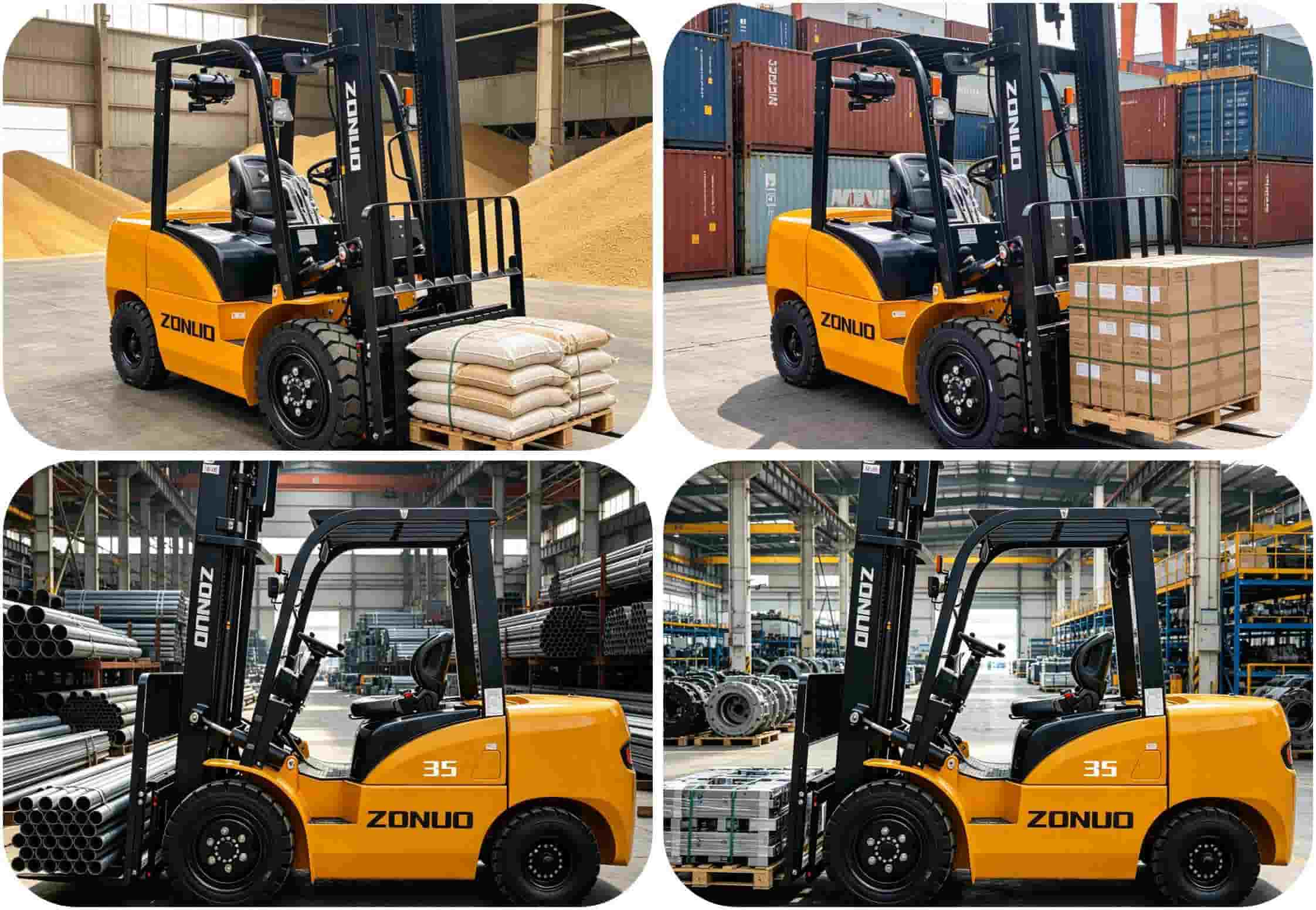 Heavy Duty 3.5t Diesel Powered Forklift Heavy Duty 3.5t Diesel Powered Forklift